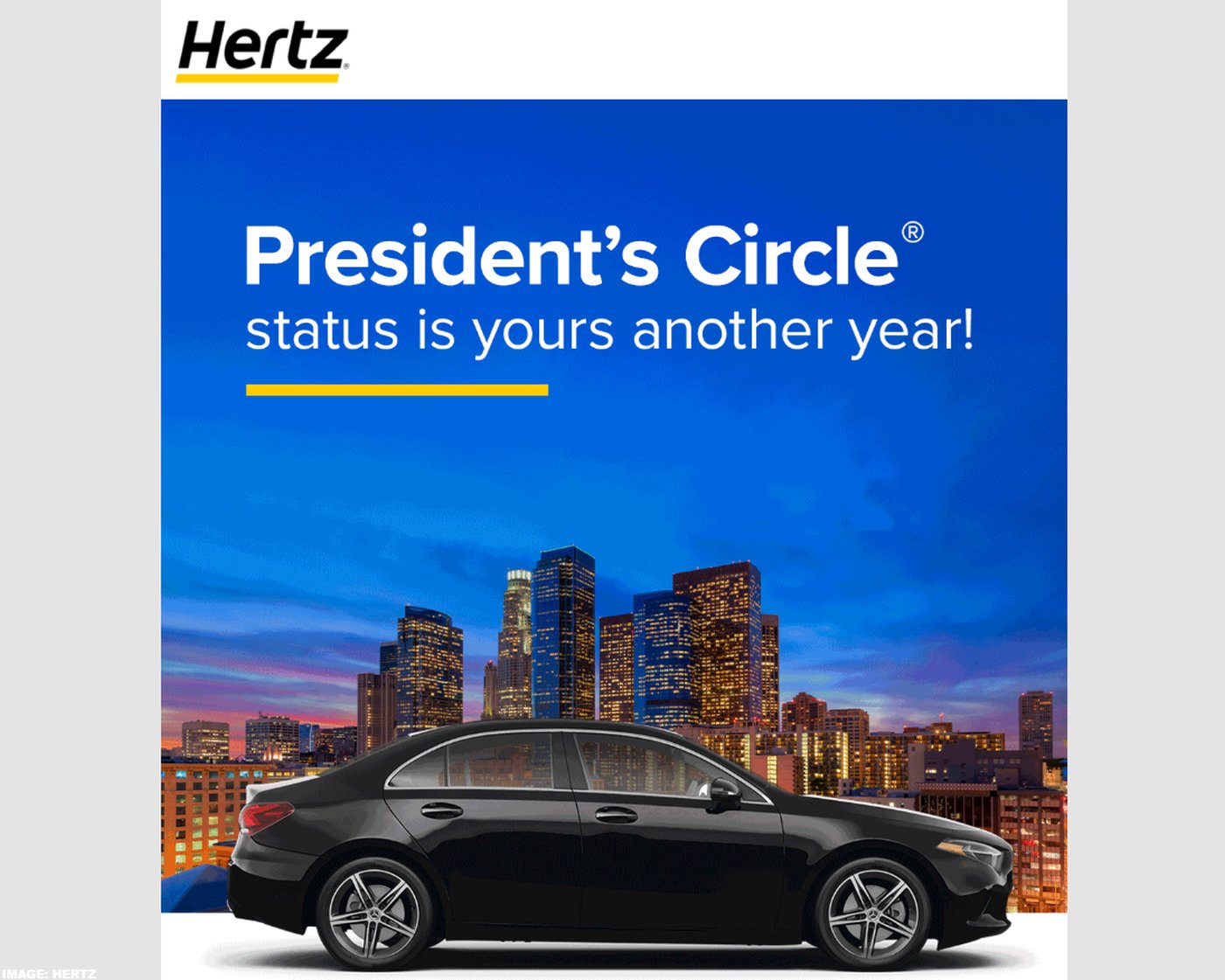Hertz President's Circle